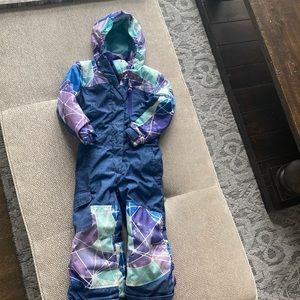 Jupa Kids Snowsuit Size 3 Giverny Violet Print